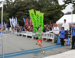 ゴールする植木選手