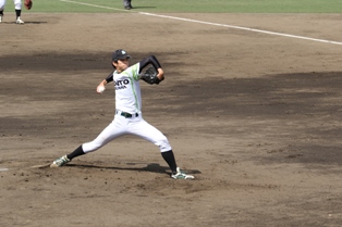 2戦目の勝ち投手となった今井投手