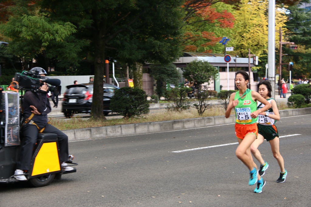 力走した５区・関谷選手