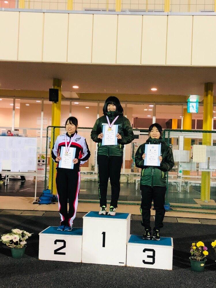 （優勝）富田選手、（第3位）熊谷選手