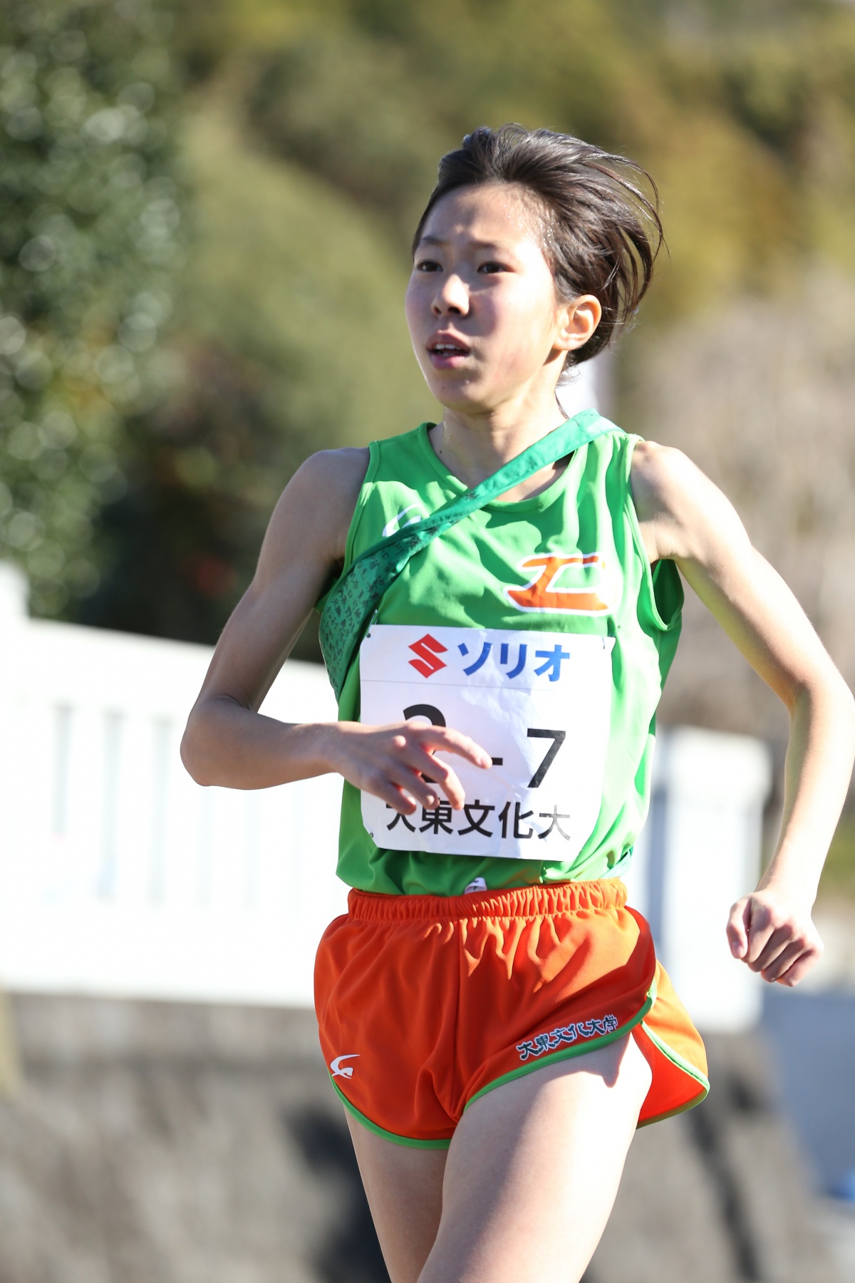 鈴木優花選手（写真は富士山駅伝のもの）