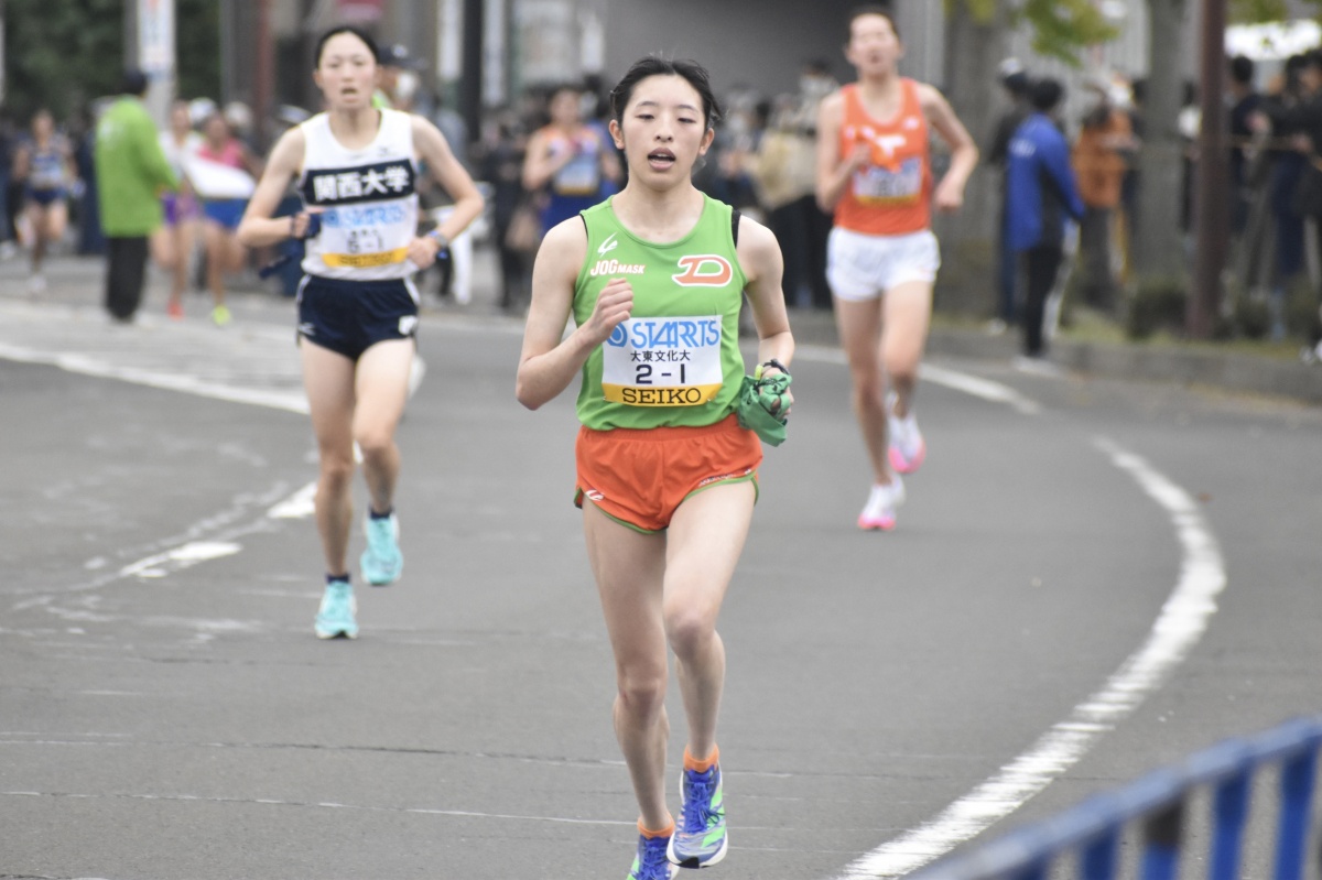 吉村玲美選手（１区）