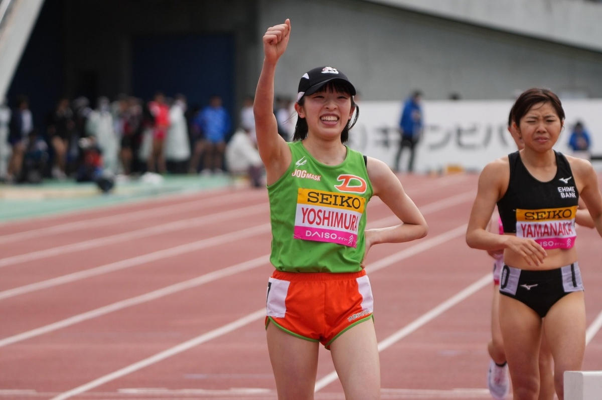 【左】吉村玲美選手　　写真提供：ATHLETE News様