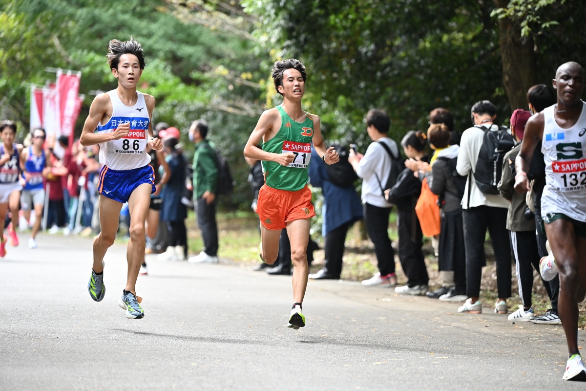 【71】菊地 駿介選手　Ⓒ月刊陸上競技