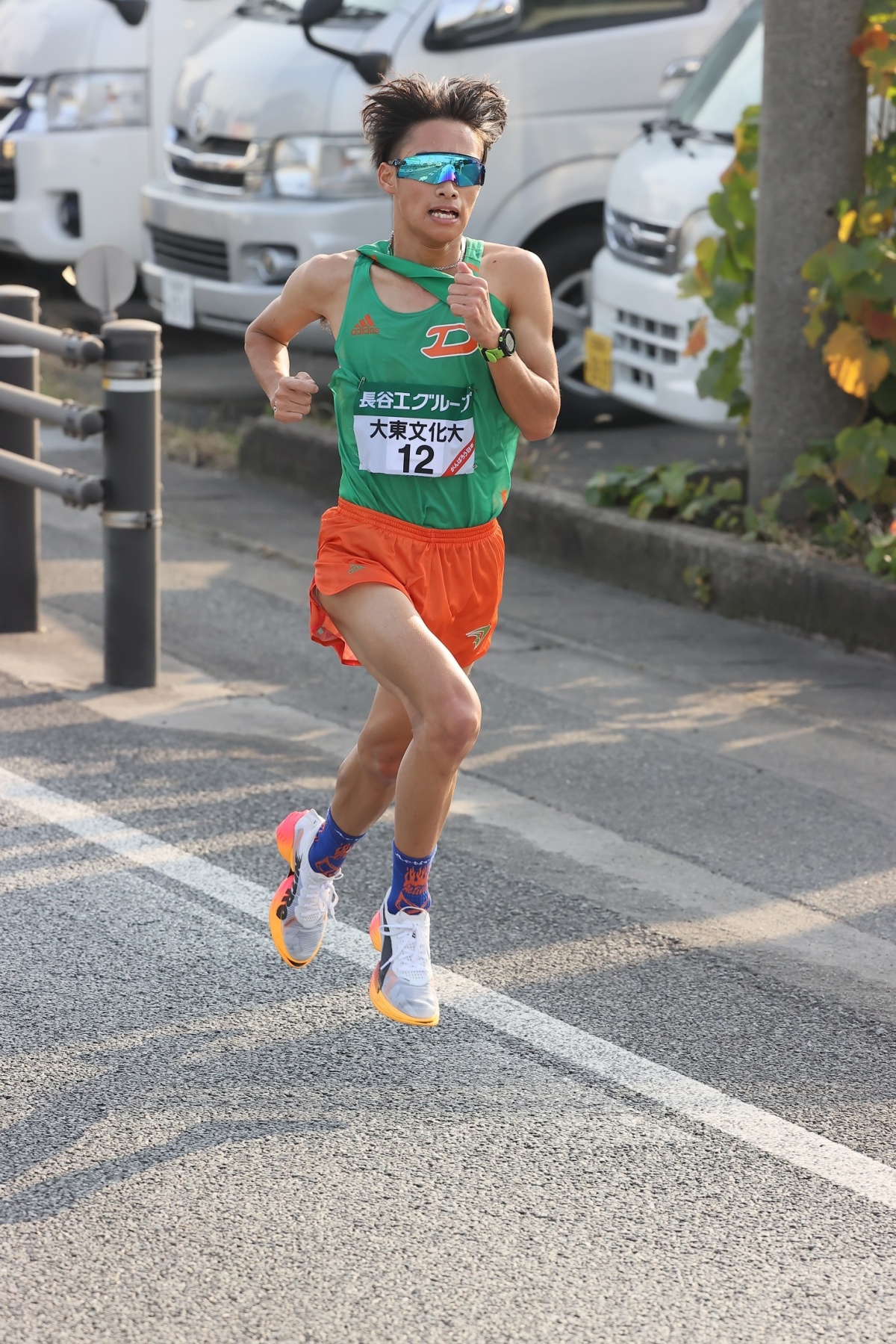 2区・西川千青選手　Ⓒ月刊陸上競技