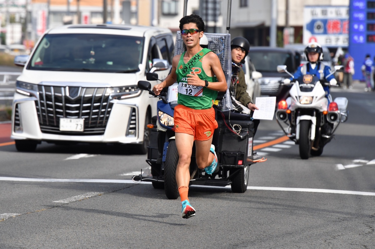 5区・西代雄豪選手　Ⓒ月刊陸上競技