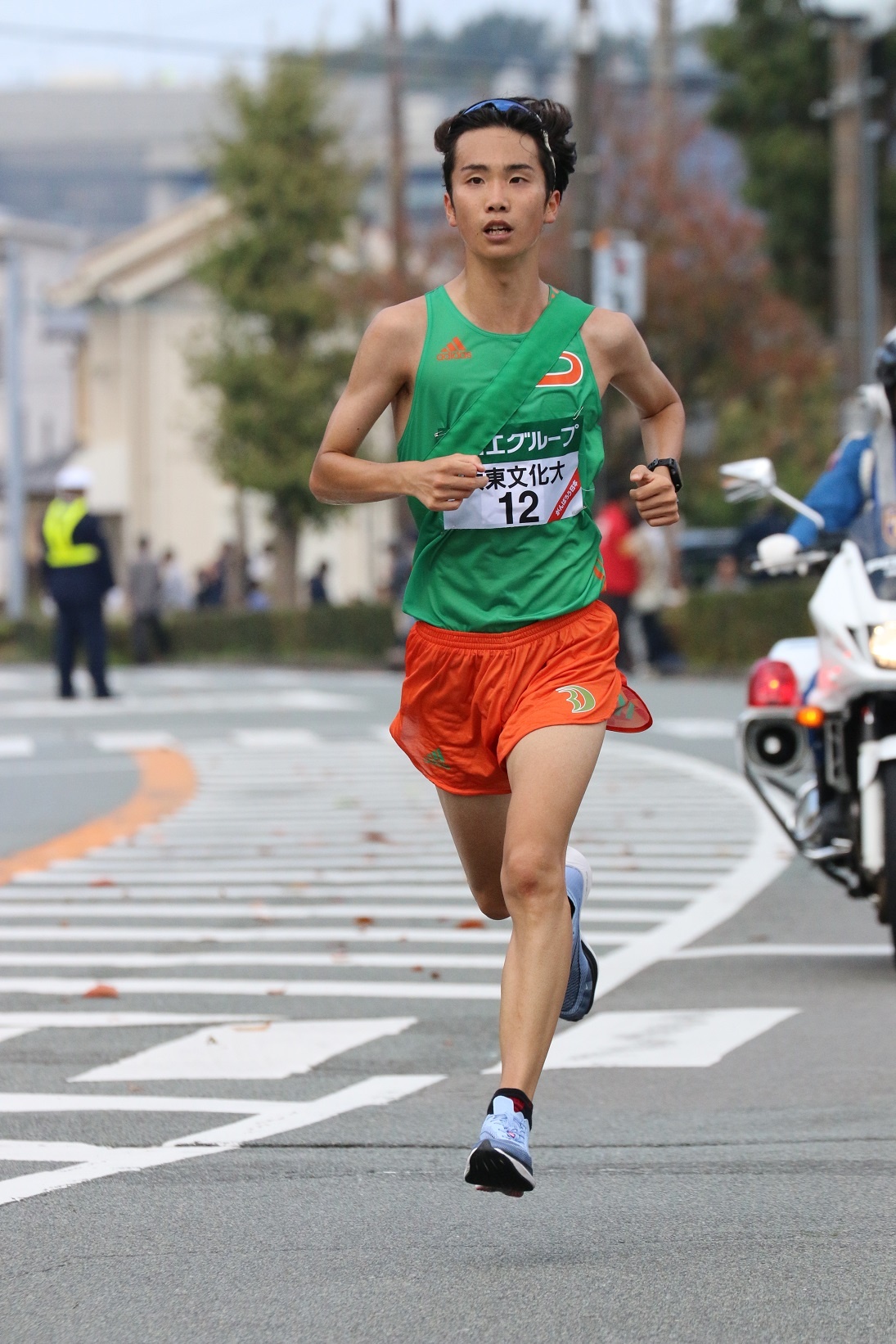 8区・菊地駿介選手　Ⓒスポーツ大東編集部