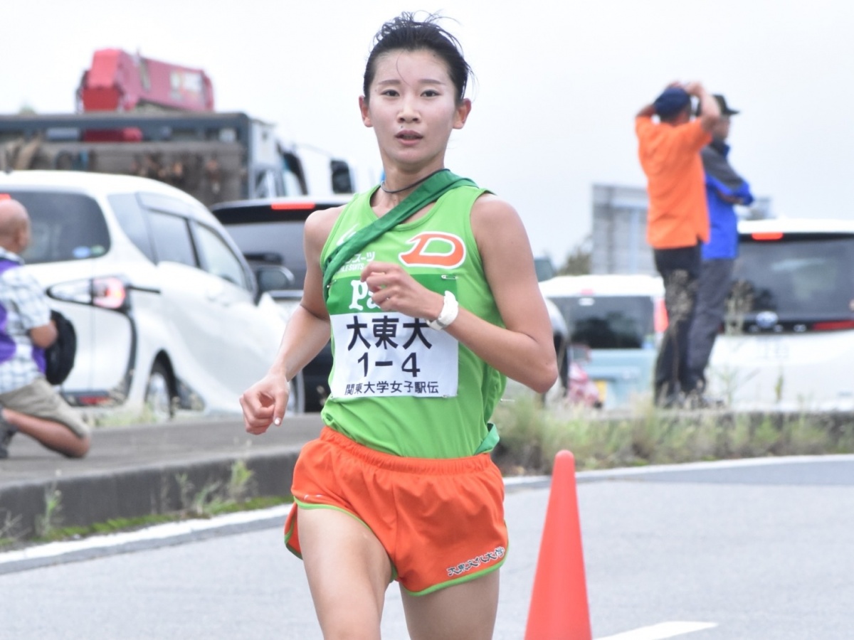 ４区　平尾選手