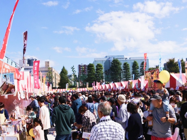 区民まつりの様子