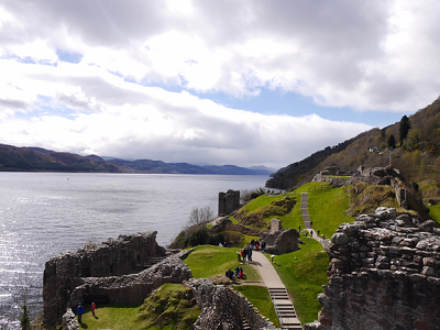 ネス湖・Urquhart Castle