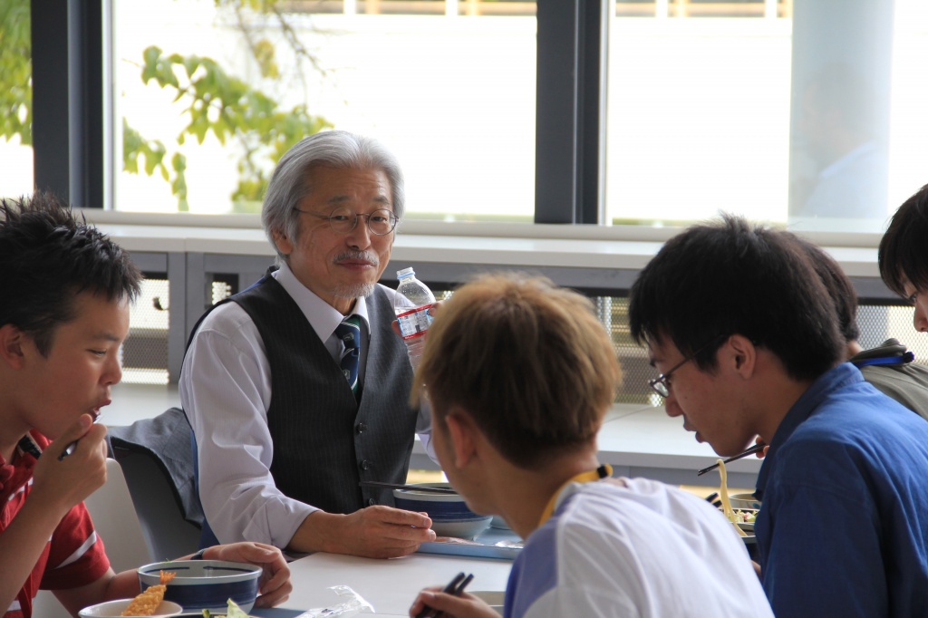 Lunch with 門脇廣文学長