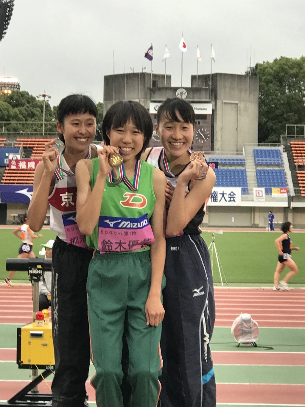 女子5000m中央：鈴木優花選手