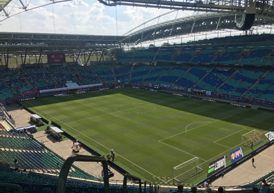 RedBull Leipzigのホームスタジオ（RedBull Arena Leipzig）