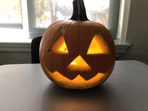 ハロウィーンの時に作ったジャックオランタン