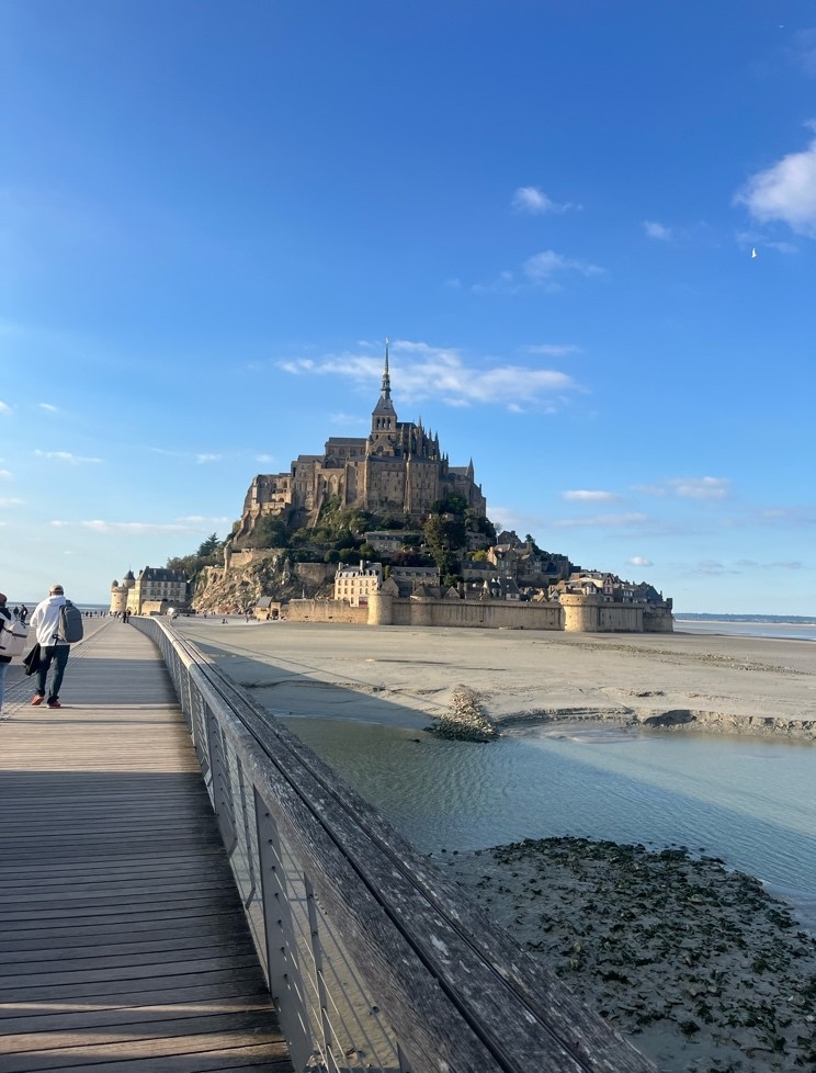 フランス旅行の行ったモンサンミッシェル