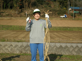 上手に切れました