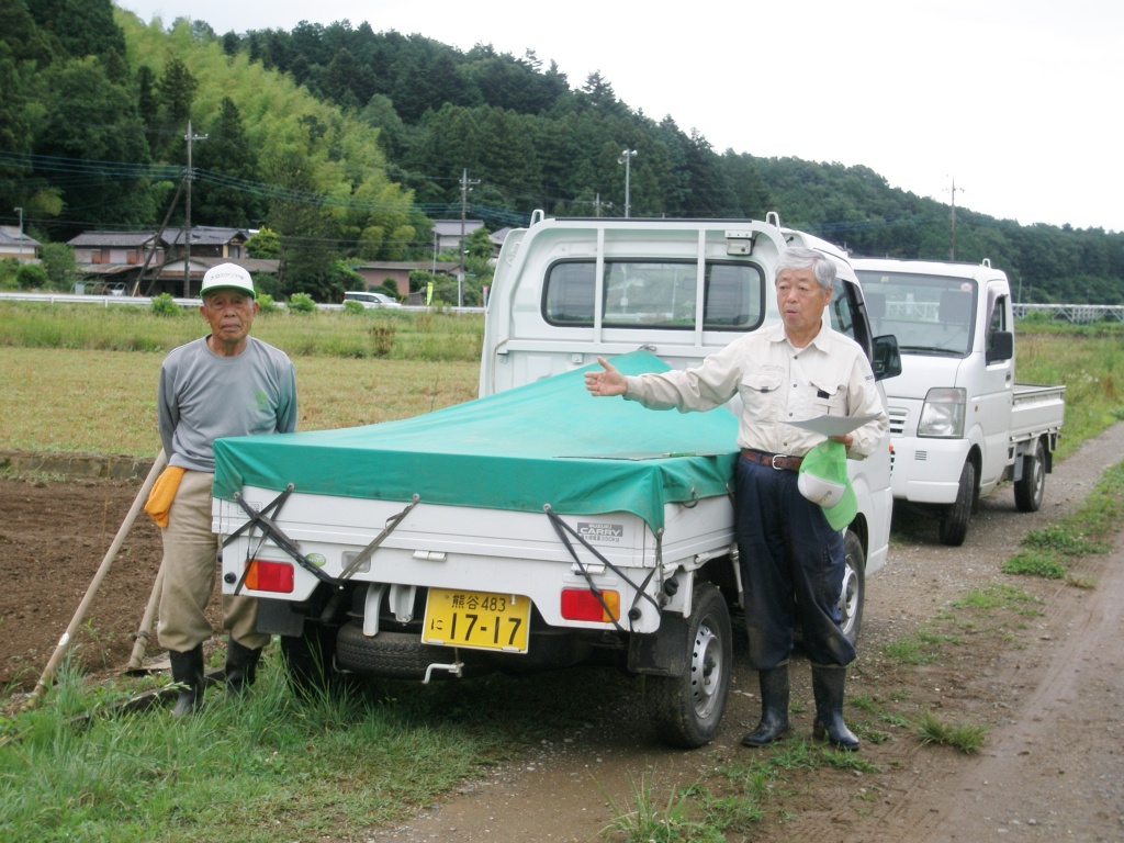 根岸氏（右）と船橋氏（左）