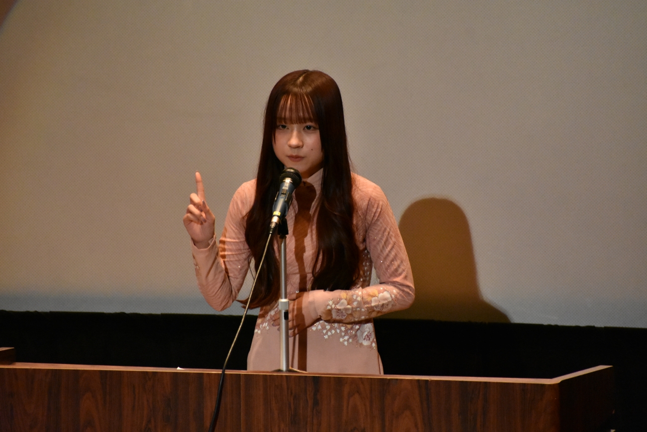 ベトナム語1年 鯨岡リンさん